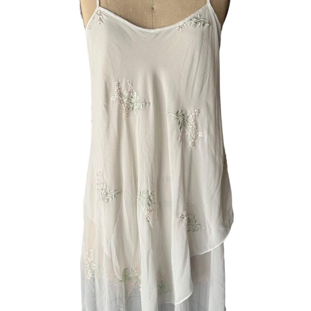 Vintage Sheer Dentelle Slip Dress - Picture 2 of 8